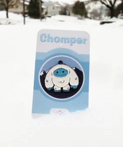 Spastic Pops ABOMINABLE TOYS: Chomper Enamel Pin