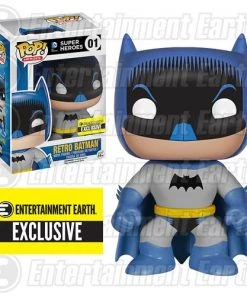 Spastic Pops Batman (Retro) Type: Vinyl Art Toys Brand: Funko Series: Pop! Heroes , Pop! Vinyl , Entertainment Earth Production Status: Exclusive Reference #: 1 Released: 2015 In Stock!