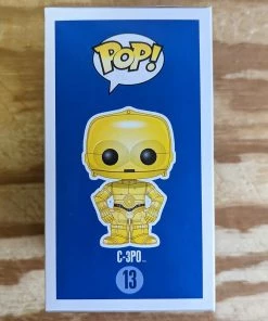 Spastic Pops C-3PO Type: Vinyl Art Toys (Large Font RARE Version)