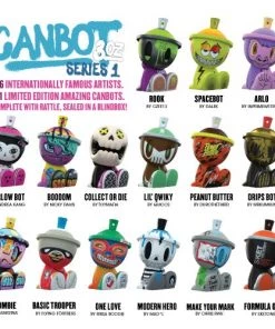Spastic Pops CanBot By Clutter 3oz Series 1 Blindbox (Single Sealed Box) Misc Funko!