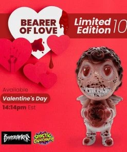Spastic Pops CREATUREMAKER TOYS: LE10 "Bearer Of Love" 5in Resin Spastic Collectibles Exclusive Designer Brands!