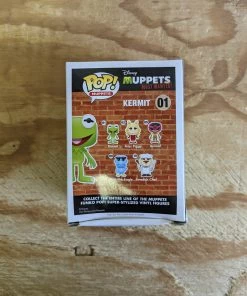 Spastic Pops [DAMAGED BOX] Pop! Vinyl , Pop! Muppets: Kermit The Drop!