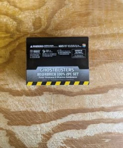 Spastic Pops DESIGNERCON: BE@RBRICK 100% 2pc Set Peter Venkman And Winston Zeddemore