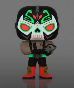 Spastic Pops Dia De Los DC Bane Glow-in-the-Dark Pop! Vinyl Figure - Entertainment Earth Exclusive