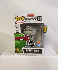 Spastic Pops Donatello (Black & White)