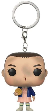 Spastic Pops Eleven Type: Keychains Brand: Funko Series: Pocket Pop! Production Status: Standard Related Subjects: Eleven , Stranger Things