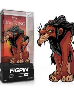 Spastic Pops All In Stock! FiGPiN Classic DISNEY'S THE LION KING - Scar (852) FiGPiN COMMON 1st Edition - 1,500 Units