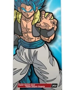Spastic Pops FiGPiN Classic Dragon Ball Super Broly Movie: Super Saiyan God Super Saiyan Gogeta (#202)