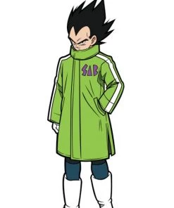 Spastic Pops All In Stock! FiGPiN Classic Dragon Ball Super Broly Movie: Vegeta (#190)