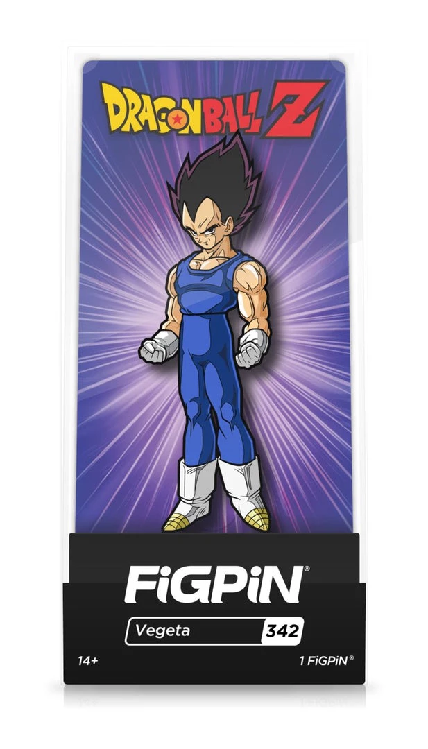 Spastic Pops All In Stock! FiGPiN Classic Dragon Ball Z Vegeta (#342) 1 Spastic Pops All In Stock! FiGPiN Classic Dragon Ball Z Vegeta (#342)