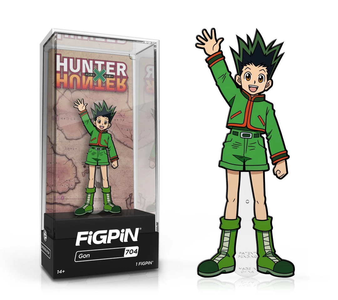 Spastic Pops All In Stock! FiGPiN Classic HUNTER X HUNTER - Gon (704) 1 Spastic Pops All In Stock! FiGPiN Classic HUNTER X HUNTER - Gon (704)