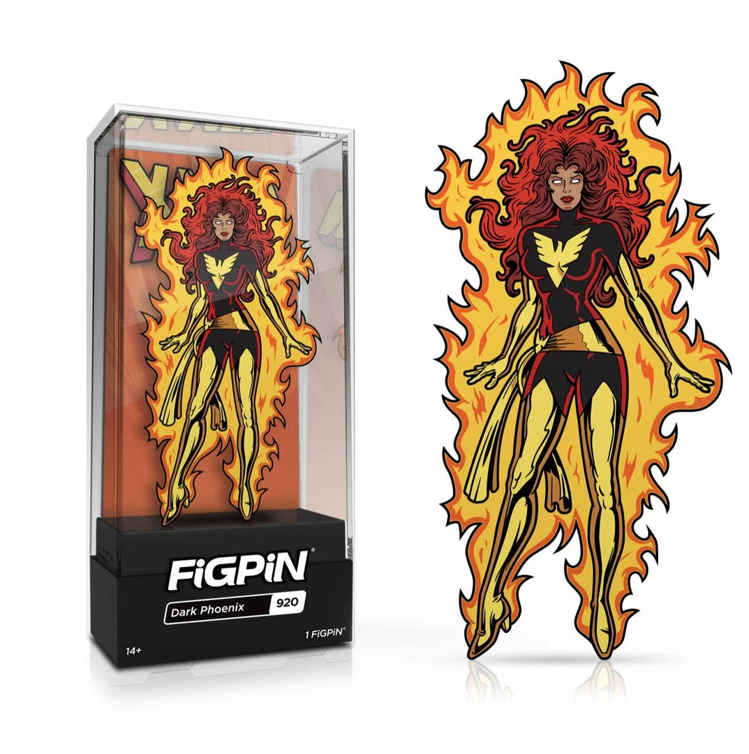 Spastic Pops All In Stock! FiGPiN Classic Marvel: X-Men - Dark Phoenix (920) 1st Edition - 1,500 Units 1 Spastic Pops All In Stock! FiGPiN Classic Marvel: X-Men - Dark Phoenix (920) 1st Edition - 1,500 Units