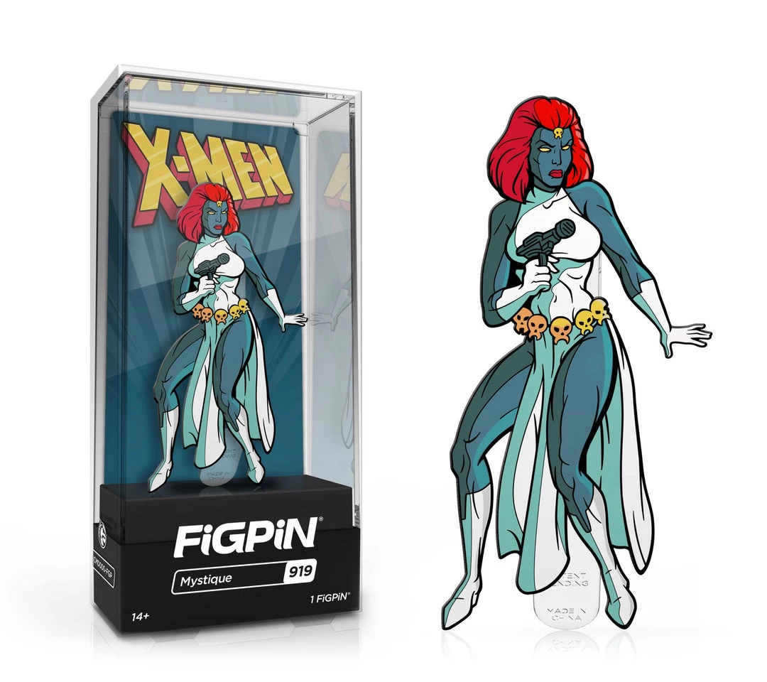 Spastic Pops FiGPiN Classic Marvel: X-Men - Mystique (919) 1st Edition - 1,500 Units All In Stock! 1 Spastic Pops FiGPiN Classic Marvel: X-Men - Mystique (919) 1st Edition - 1,500 Units All In Stock!