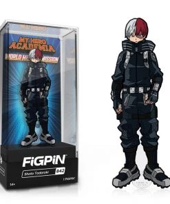Spastic Pops All In Stock! FiGPiN Classic MY HERO ACADEMIA: WORLD HEROES' MISSION - Shoto Todoroki #842 [1st Edition - 5,000 Units]