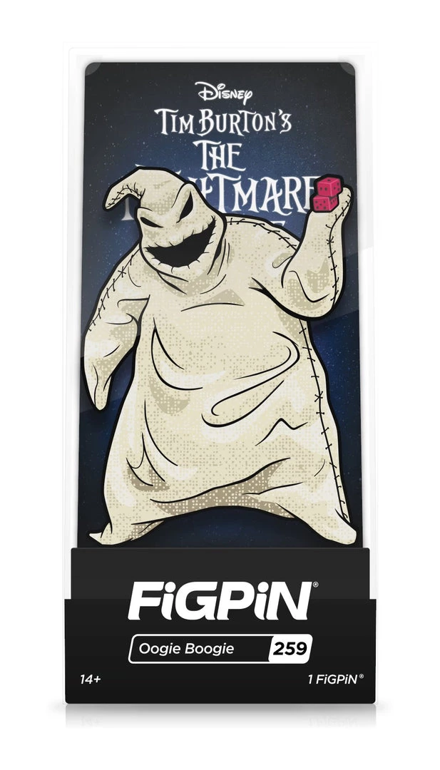 Spastic Pops All In Stock! FiGPiN Classic Nightmare Before Christmas (Disney) - Oogie Boogie 259 1 Spastic Pops All In Stock! FiGPiN Classic Nightmare Before Christmas (Disney) - Oogie Boogie 259