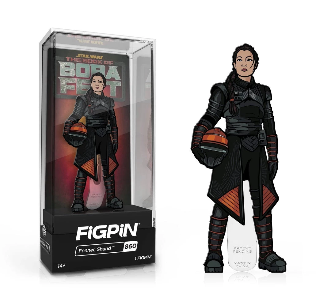 Spastic Pops All In Stock! FiGPiN Classic Star Wars The Book Of Boba Fett - Fennec Shand (860) 1 Spastic Pops All In Stock! FiGPiN Classic Star Wars The Book Of Boba Fett - Fennec Shand (860)