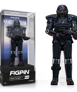 Spastic Pops FiGPiN Classic Star Wars™: The Mandalorian™ - Dark Trooper™(826) (1ST EDITION LE3000) All In Stock!