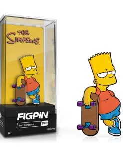 Spastic Pops FiGPiN Classic THE SIMPSONS Series 2 - Bart Simpson (870) (1ST EDITION LE2000) All In Stock!