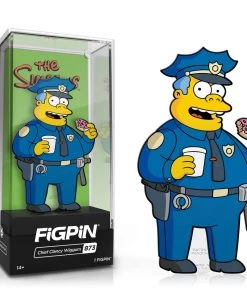 Spastic Pops FiGPiN Classic THE SIMPSONS Series 2 - Chief Clancy Wiggum (873) (1ST EDITION LE2000) All In Stock!