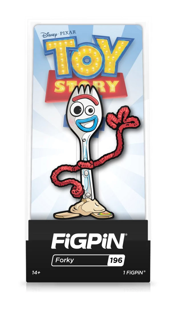 Spastic Pops All In Stock! FiGPiN Classic Toy Story 4 Forky (#196) 1 Spastic Pops All In Stock! FiGPiN Classic Toy Story 4 Forky (#196)