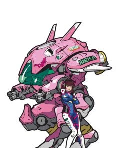 Spastic Pops FiGPiN RARE FINDS [LOT B SEQUENCE 1960/9600] D.Va + Meka X5