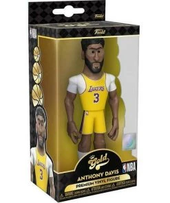 Spastic Pops All Sports! Funko Gold 5" NBA: Los Angeles Lakers- Anthony Davis (Yellow)