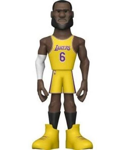 Spastic Pops Funko Gold 5" NBA: Los Angeles Lakers- Lebron James (Yellow) All Sports!