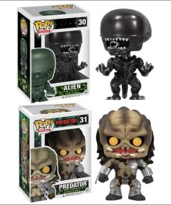 Spastic Pops Funko Pop! Movies Alien - Predator Set Of 2: Alien #30 Predator #31
