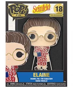 Spastic Pops Funko POP! Pins: Seinfeld - Elaine In Stock!