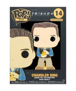 Spastic Pops Funko POP Pins! Warner Bros: Friends- Chandler Bing Pre-Loved!