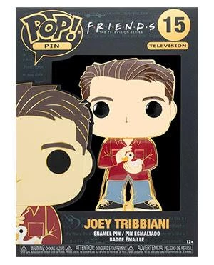 Spastic Pops Funko POP Pins! Warner Bros: Friends- Joey Tribbiani Pre-Loved! 1 Spastic Pops Funko POP Pins! Warner Bros: Friends- Joey Tribbiani Pre-Loved!