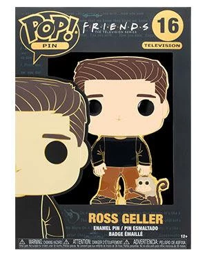 Spastic Pops Funko POP Pins! Warner Bros: Friends- Ross Geller 1 Spastic Pops Funko POP Pins! Warner Bros: Friends- Ross Geller