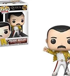 Spastic Pops In Stock! Funko Pop! Rocks Queen Set Of 5: Freddie Mercury #92 Brian May #93 Roger Taylor #94 John Deacon #95 Freddie Mercury (Wembley 1986) #96