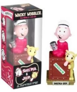 Spastic Pops Funko Wacky Wobblers Popeye - Sweet Pea & Jeep In Stock!