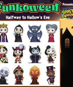 Spastic Pops Disney! [UPDATED ARRIVAL ESTIMATE: Q3 2022] FUNKOWEEN PREORDER (Arrival Q4 2021) Mystery Minis: Disney Villains- 12PC SEALED CASE