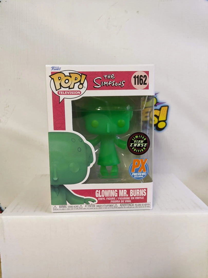 Spastic Pops Glowing Mr. Burns (Chase) Glowing Mr. Burns (Translucent) 1 Spastic Pops Glowing Mr. Burns (Chase) Glowing Mr. Burns (Translucent)