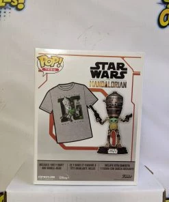 Spastic Pops The Drop! IG-11 With The Child Pop And Shirt (SEALED - SIZE MEDIUM) 8 Spastic Pops The Drop! IG-11 With The Child Pop And Shirt (SEALED - SIZE MEDIUM)