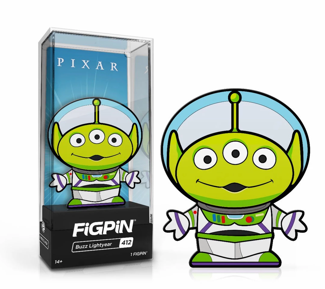 Spastic Pops In Stock: FiGPiN Classic: Alien Remix - Alien Buzz #412 1 Spastic Pops In Stock: FiGPiN Classic: Alien Remix - Alien Buzz #412