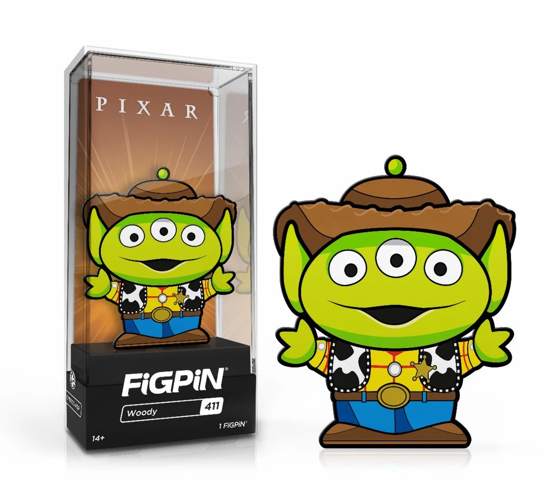 Spastic Pops All In Stock! In Stock: FiGPiN Classic: Alien Remix - Alien Woody #411 1 Spastic Pops All In Stock! In Stock: FiGPiN Classic: Alien Remix - Alien Woody #411