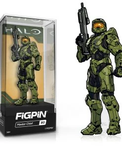 Spastic Pops The Drop! In Stock: FiGPiN Classic HALO: Master Chief (#80) (LE3000)