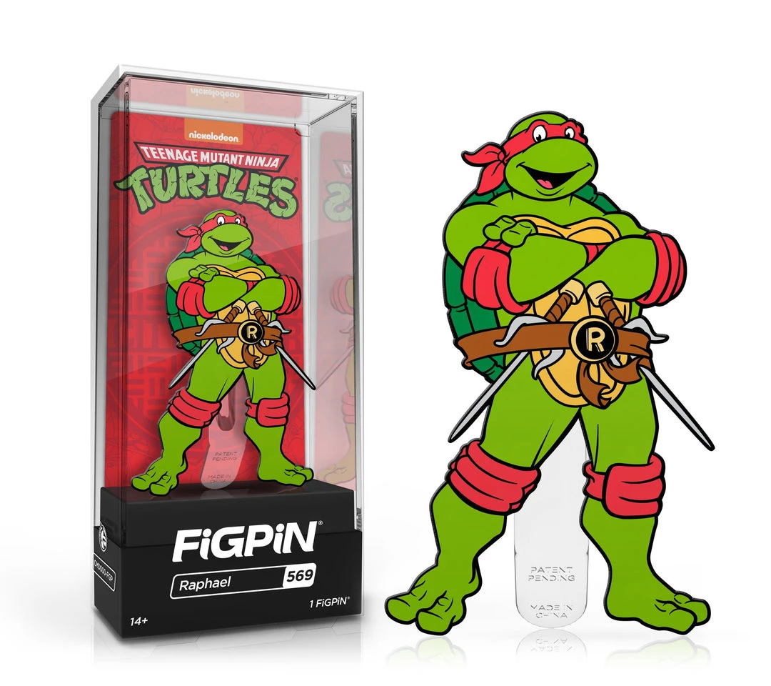Spastic Pops All In Stock! In Stock: FiGPiN Classic: TEENAGE MUTANT NINJA TURTLES TMNT - Raphael(#569) 1 Spastic Pops All In Stock! In Stock: FiGPiN Classic: TEENAGE MUTANT NINJA TURTLES TMNT - Raphael(#569)