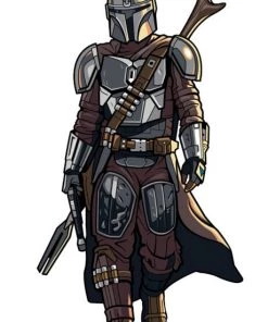 Spastic Pops All In Stock! In Stock: FiGPiN Classic: The Mandalorian - The Mandalorian (#508)