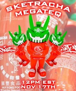 Spastic Pops IN STOCK LE399 MARTIAN TOYS MEGATEQ Sketracha 12” Artist Series 2 By SketOne X Quiccs X Martian Toys Designer Brands! 19 Spastic Pops IN STOCK LE399 MARTIAN TOYS MEGATEQ Sketracha 12” Artist Series 2 By SketOne X Quiccs X Martian Toys Designer Brands!