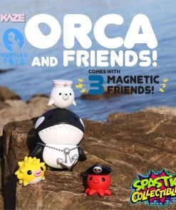 Spastic Pops IN STOCK MARTIAN TOYS Kaze Studio X Martian Toys ORCA & Friends! Designer Brands!