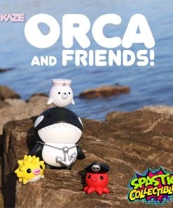 Spastic Pops IN STOCK MARTIAN TOYS Kaze Studio X Martian Toys ORCA & Friends! Designer Brands!