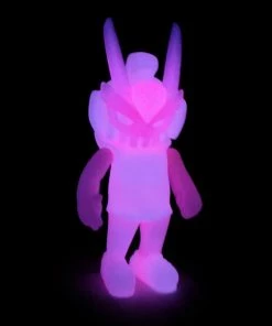 Spastic Pops Designer Brands! IN STOCK: MARTIAN TOYS Lithium Pink DIY TEQ63 Glow In The Dark By Quiccs X Martian Toys