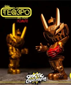 Spastic Pops Designer Brands! IN STOCK: MARTIAN TOYS TEQ3PO 6inch Figure By Klav9 X Quiccs (1 In 4 Chance At Chase)