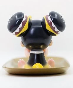 Spastic Pops Designer Brands! IN STOCK: [MOE DOUBLE STUDIO] LE99 Yaya-Burger-Black