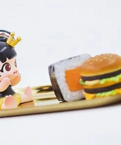 Spastic Pops Designer Brands! IN STOCK: [MOE DOUBLE STUDIO] LE99 Yaya-Burger-Black