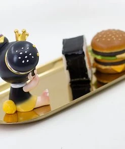 Spastic Pops Designer Brands! IN STOCK: [MOE DOUBLE STUDIO] LE99 Yaya-Burger-Black